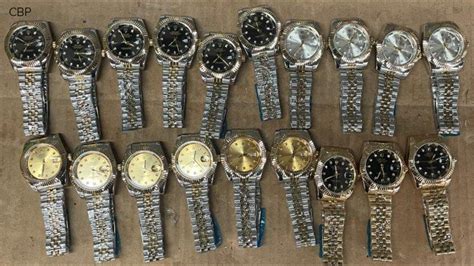 fake rolex ems shipper seized new york|new york watches seized.